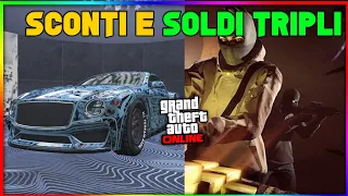 NUOVA AUTO RILASCIATA AGGIORNAMENTO SETTIMANALE SCONTI E SOLDI TRIPLI EPICI GTA 5 ONLINE ITA