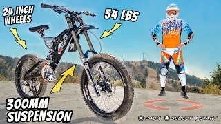 Riding The 12 Inch Travel Armageddon! - This Bike Is Insane!