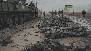 End of the Ukrainian War! Putin surrendered after all Russian tanks and troops were destroyed