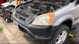 Rebuilding My Grandmas K24 Out Of Her Crv