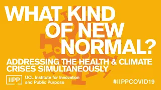 What kind of new normal? Addressing the health and climate crises simultaneously