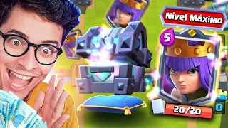 CONSEGUI A RAINHA ARQUEIRA NÍVEL MÁXIMO NO CLASH ROYALE!!