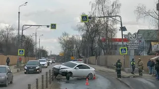 Авария в железнодорожном (Москва)