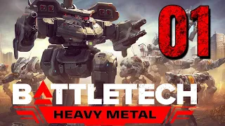I WILL SUFFER! 01 Ironman Heavy Metal Career! - Battletech Heavy Metal 2020