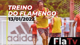 TREINO FLAMENGO - Primeiro trabalho tático de Paulo Sousa