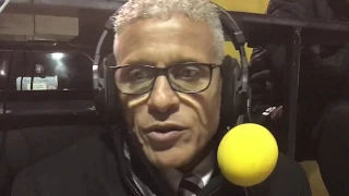 Keith Curle speaks to BBC Radio Northampton after the Emirates FA cup loss at Lincoln City