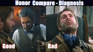 RDR2 High Honor vs Low Honor Arthur (Doctor Scene) - Red Dead Redemption 2 PS4 Pro