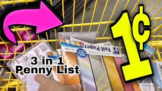 1¢ Haul • Shopping • Penny list!!!! 😍 Dollar General Pennies 😘 3in1 video #pennyList #pennyitems #DG