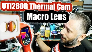 Macro Lens for Uni-T UTi260B Thermal Camera - Amazing Details