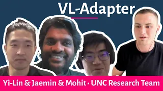 UNC research team on VL Adapter for Efficient CLIP Transfer - Weaviate podcast #14