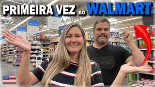 PRIMEIRAS COMPRAS na VIAGEM para os ESTADOS UNIDOS ✈️ TOUR de ANIVERSÁRIO pelo WALMART ORLANDO 🎂