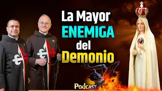 🎙️ La mayor enemiga del DEMONIO | #Podcast de los Heraldos - Episodio 14 #virgenmaria