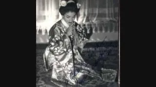 Maria Callas. Con onor muore. Madama Butterfly. Giacomo Puccini.