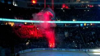 San Jose Sharks vs. Los Angeles Kings 2014 Playoff Game 1 Shark's Entrance (Arthur Zrodlo)