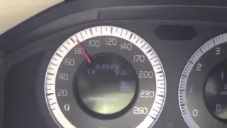 Volvo s80  Speed 0 100 km