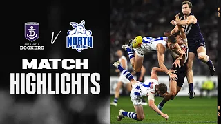 Fremantle v North Melbourne Highlights | Round 8, 2022 | AFL