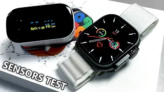 W69 Ultra Upgrade 2GB Sensors Test - Apple Watch Ultra Copy (watchOS 10, Better than HK8 Pro Max 2?)