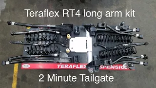 Teraflex RT4 Long Arm kit 1534000 - Leemen Upfit 2 Minute Tailgate