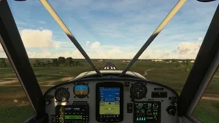 MSFS 2020: Aviat Husky (Float), Landing at CJQ4.