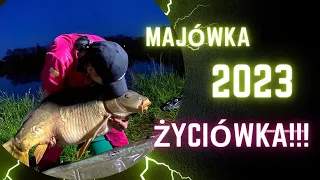 Pierwsza zasiadka i życiówka Anety, KARP 20+!!! #vlog 1