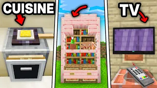 101 Builds Hacks INCROYABLE à Connaître sur Minecraft !