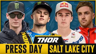 2024 Salt Lake City Supercross | Press Day ft. Deegan, Lawrence, More