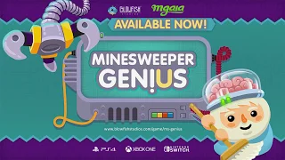 Minesweeper Genius Launch Trailer - Switch - PS4 - XBOX ONE