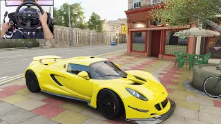 Hennessey Venom GT - Forza Horizon 4 | Thrustmaster T300RS