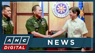 Marcos, AFP welcome appointment of Romeo Brawner as new Military Chief | ANC
