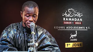 [7° Jour Ramadan 1444H-2023]  Asiiru par Kourel Adolescents HT