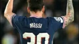 Gol perdana Messi di PSG #shorts  #messifirstgoal