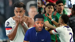 🇬🇧BRIT REACTS TO - USA vs. Mexico | CONCACAF NATIONS LEAGUE SEMI-FINAL!!!