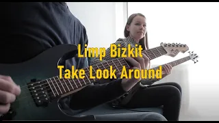 Limp Bizkit - Take Look Around (Mission Impossible 2) - Guitar Bass Cover - LTD ESP MS 200 HT FM