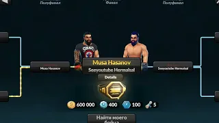 Турнир ! MMA Manager 2: Ultimate Fight - Musa Hasanov