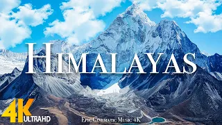 Himalayas 4K - Roof Of The World | Mount Everest |Beautiful Nature Scenery With Epic Cinematic Music