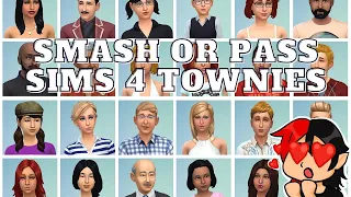 SMASH OR PASS SIMS 4 TOWNIES 🥵 | MomoMisfortune Twitch VOD |