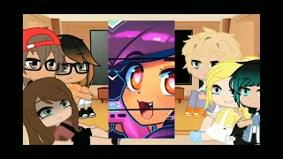 🐞💜Miraculous Characters React to Marinette As Aphmau💜🐞