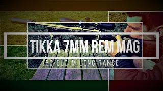 Tikka 7mm Remington Magnum- 162 ELD-M long Range set up.
