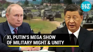 Putin-Xi flaunt military might as China joins Russia's Vostok war games amid U.S tensions