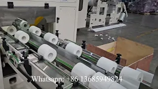 Высокоскоростная автоматическая машина для производства рулонов туалетной бумаги цена #toiletmachine