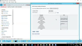OracleIdentityManager 11gr2PS3-AD Integration4-AD Connector-Configure the IT Resource for AD server