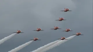 2019 New York International Air Show - RAF Red Arrows