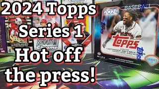 NEW RELEASE! 2024 TOPPS SERIES 1 JUMBO HOBBY BOX!