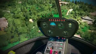 R22 for Microsoft Flight Simulator in VR. First Test