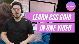 CSS Grid Tutorial For Beginners in Hindi 🔥🔥