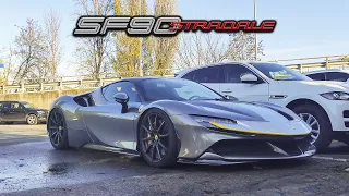 1000hp FERRARI SF90 STRADALE ASSETTO FIORANO IN THE WILD - Close ups & details