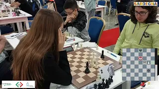 14-year-old Alessia Natoli navigates a tricky Queen ending | Sardinia World Chess Festival 2024