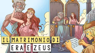 Il Matrimonio di Era e Zeus - La Ninfa Pigra - Mitologia Greca - Storia e Mitologia Illustrate