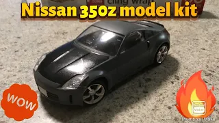 Nissan 350z model car kit I made