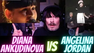 PRO SINGER'S first REACTION to DIANA ANKUDINOVA vs ANGELINA JORDAN - THIS IS A MAN'S WORLD